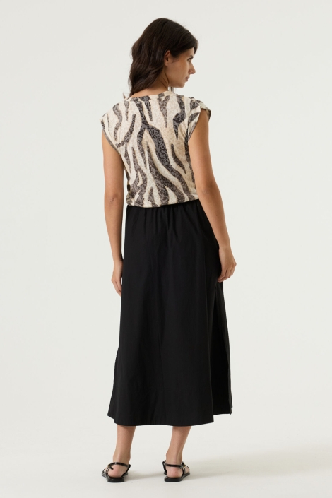 Garcia beige dames top | Model