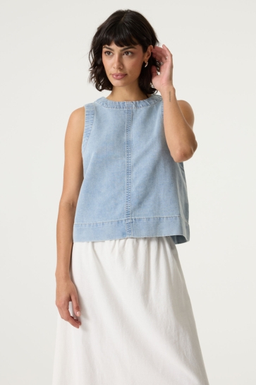 Garcia Top DENIM TOP Q260028 8979 Light Used