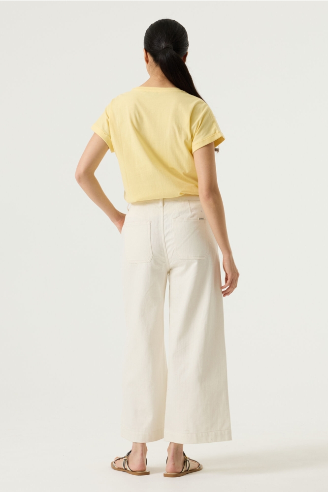 Garcia gele dames t-shirt | Model