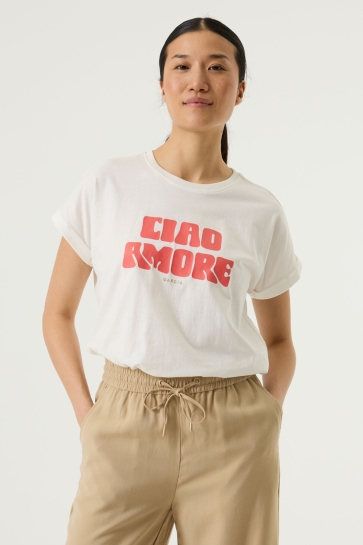 Garcia T-shirt T SHIRT Q260001 53 Off White