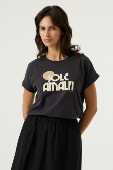 Garcia q260001_ladies t-shirt ss Grijs