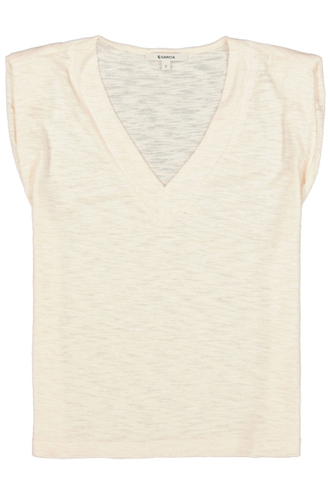 Garcia beige dames t-shirt | 
