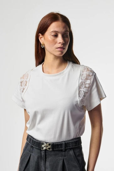 Aaiko T-shirt CEYDA CO 177 114300 LES BLANCS