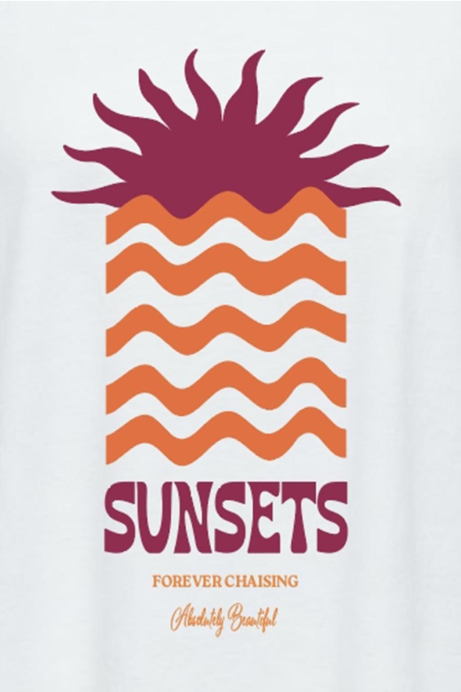 Only witte dames t-shirt | Close up