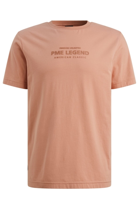 PME legend oranje heren t-shirt | Vooraanzicht