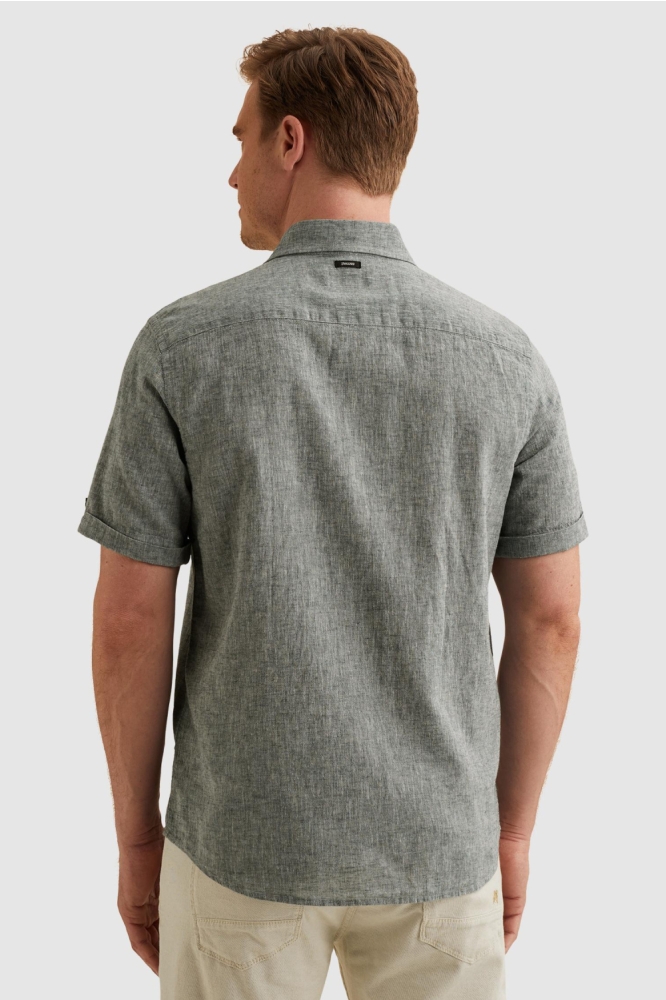 Vanguard blauwe heren overhemd | Model achteraanzicht