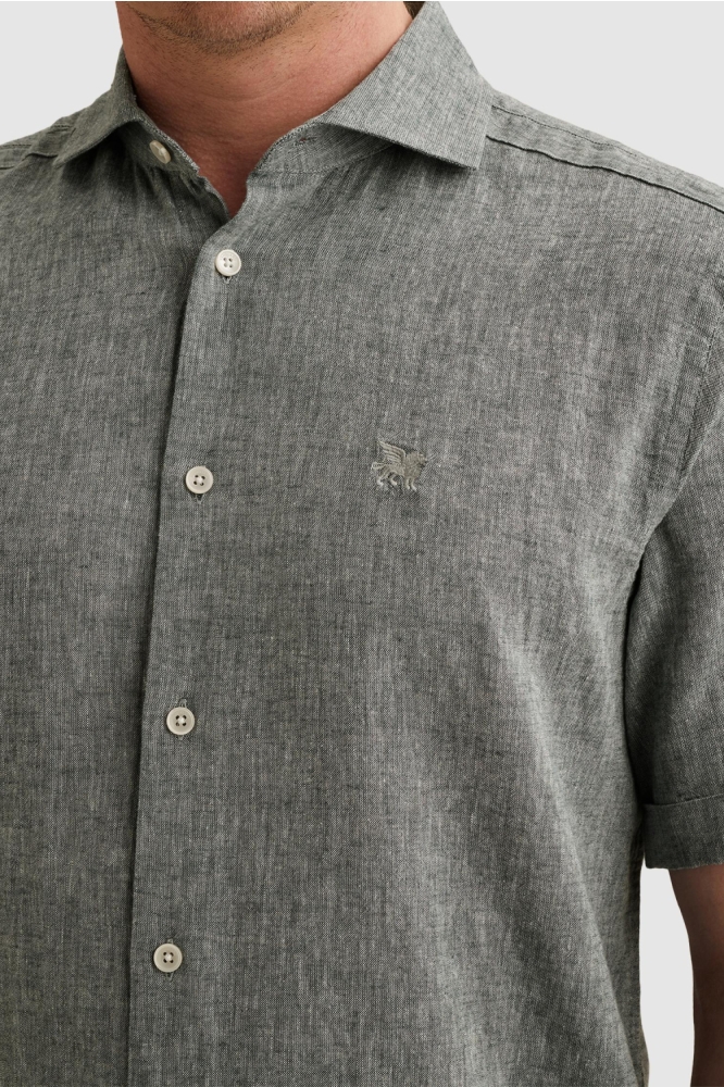 Vanguard blauwe heren overhemd | Close up