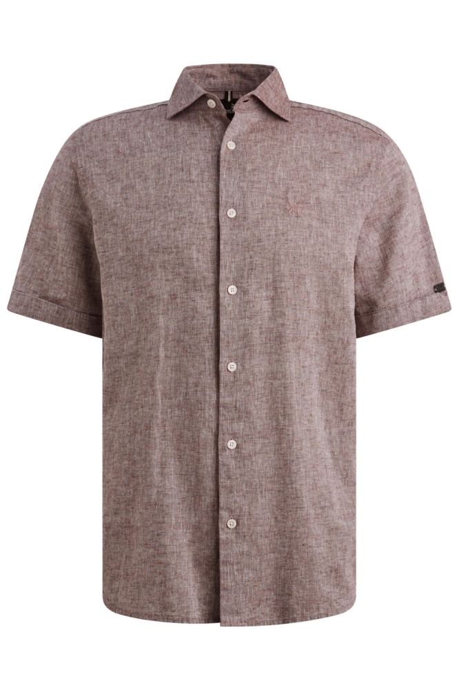 Vanguard paarse heren overhemd | Vooraanzicht