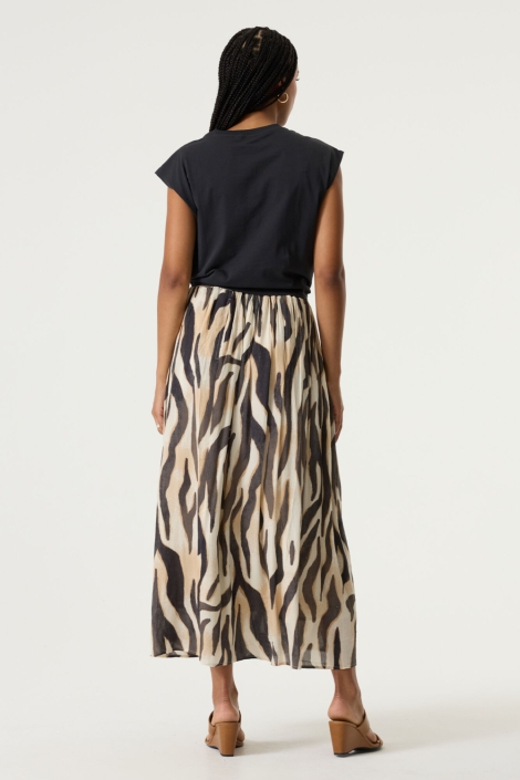 Garcia grijze dames t-shirt | Model