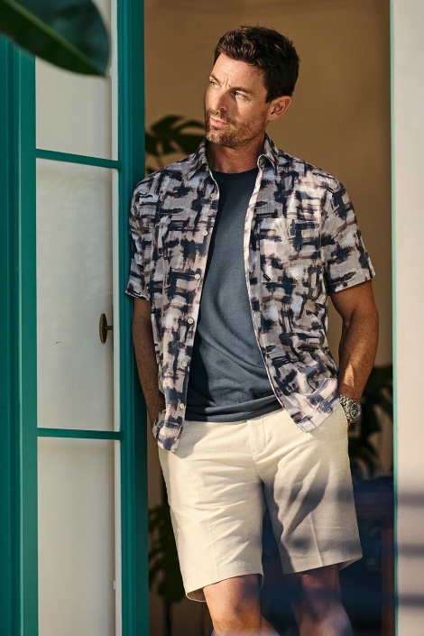 Vanguard roze heren overhemd | Sfeerbeeld, In situatie