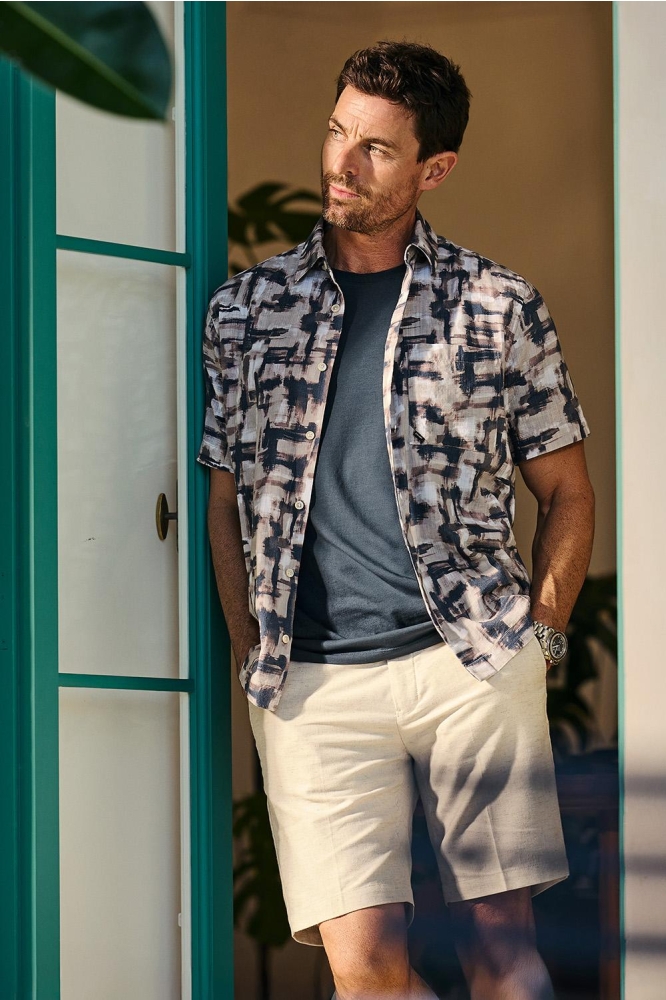 Vanguard roze heren overhemd | Sfeerbeeld, In situatie