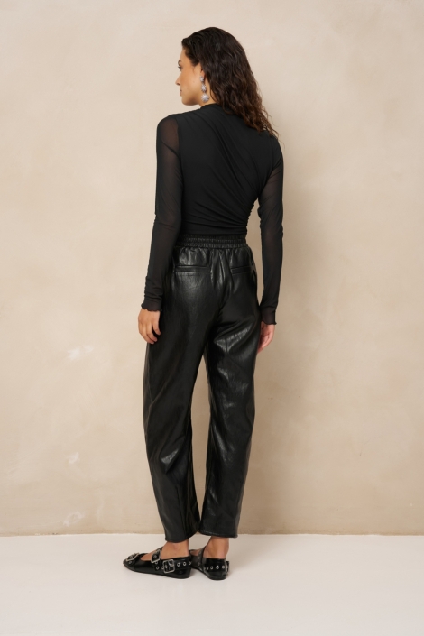 Lofty Manner zwarte dames top | Model