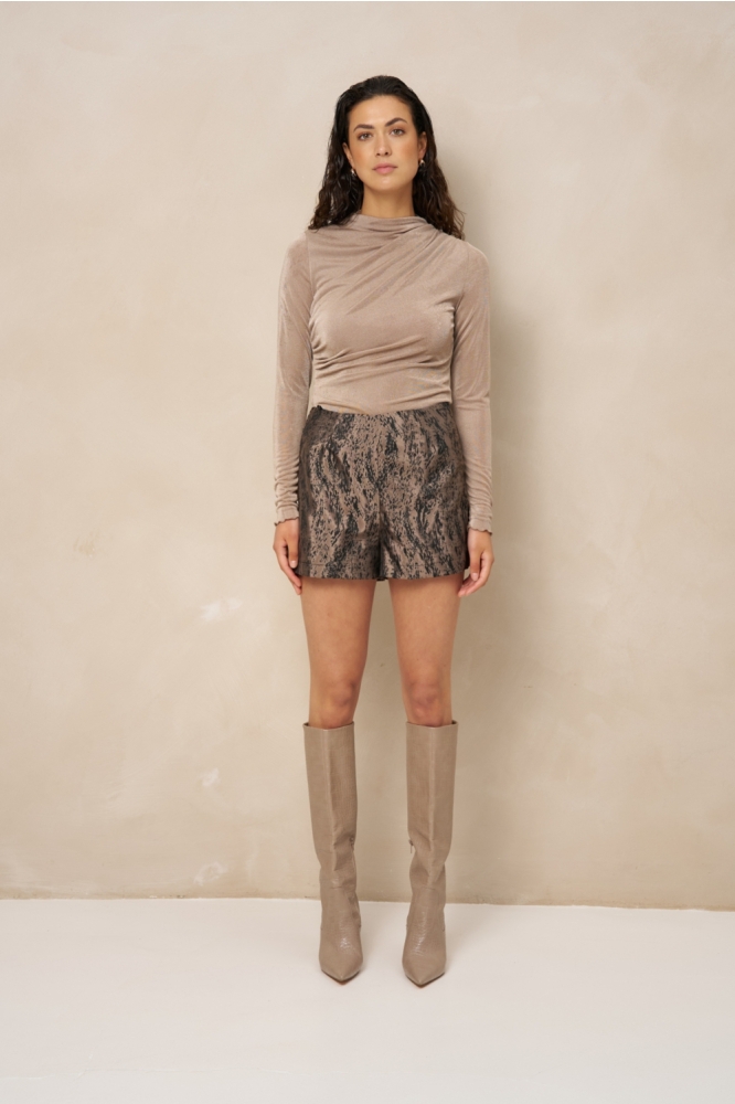 Lofty Manner bruine dames top | Model