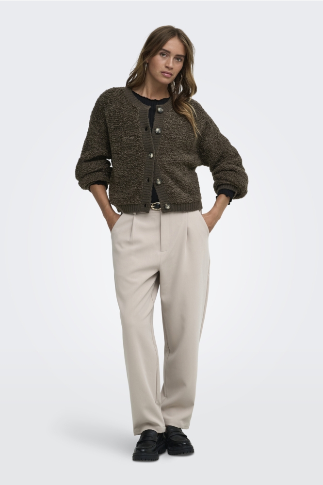 Jacqueline de Yong groene dames vest | Model
