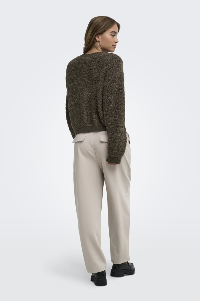 Jacqueline de Yong groene dames vest | Model