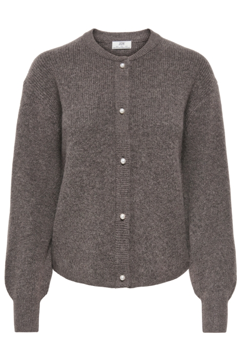Jacqueline de Yong bruine dames vest | Vooraanzicht