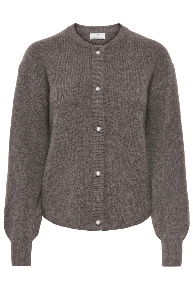Jacqueline de Yong bruine dames vest | Vooraanzicht