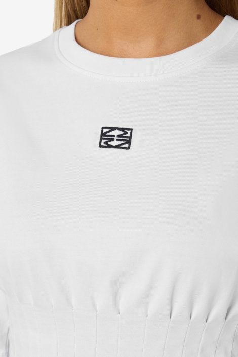 Noisy may witte dames t-shirt | Close up