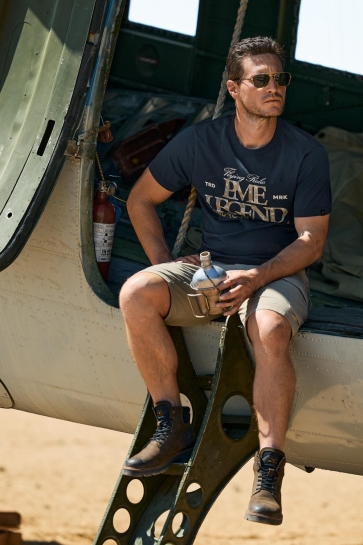 PME legend T-shirt T SHIRT VAN JERSEY MET GROOT ARTWORK PTSS2604596 5282