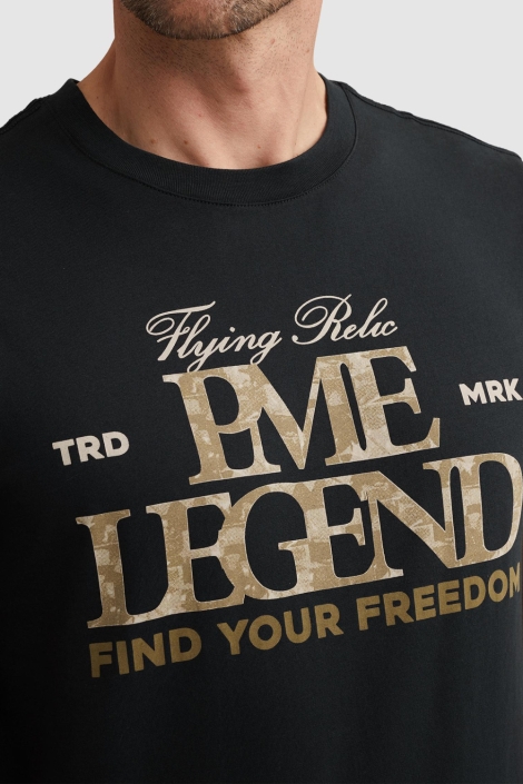 PME legend blauwe heren t-shirt | Kleurstaal