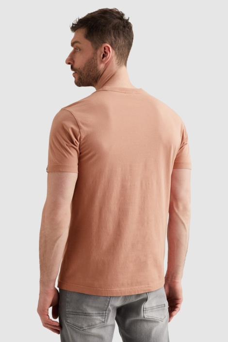 PME legend roze heren t-shirt | Model achteraanzicht