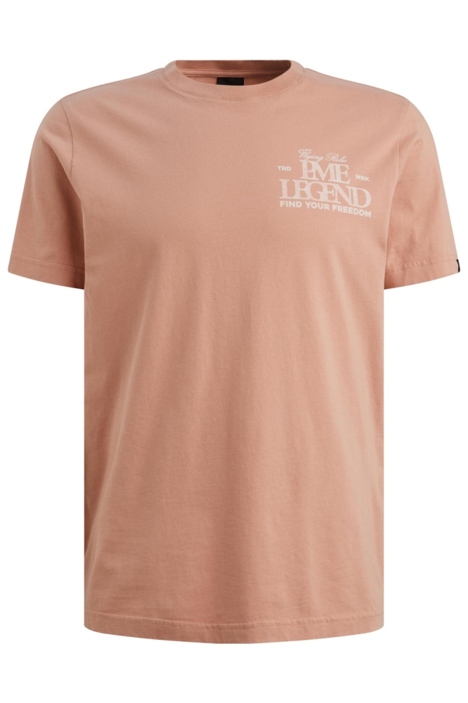 PME legend roze heren t-shirt | Vooraanzicht