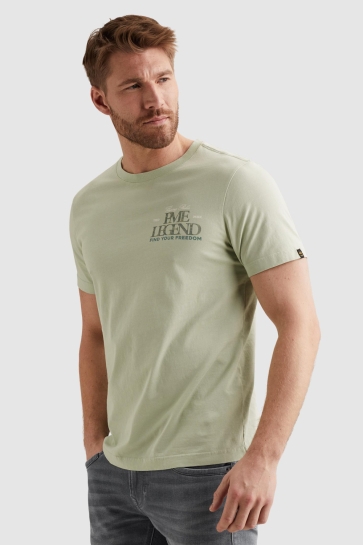 PME legend T-shirt T SHIRT VAN JERSEY MET KLEIN ARTWORK PTSS2604597 6168
