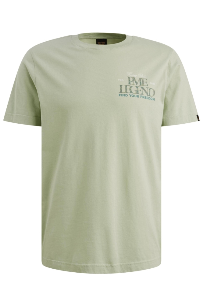 PME legend groene heren t-shirt | Vooraanzicht