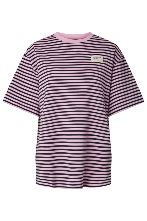 Pieces roze dames t-shirt | Vooraanzicht