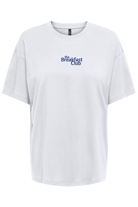 Only witte dames t-shirt | Vooraanzicht