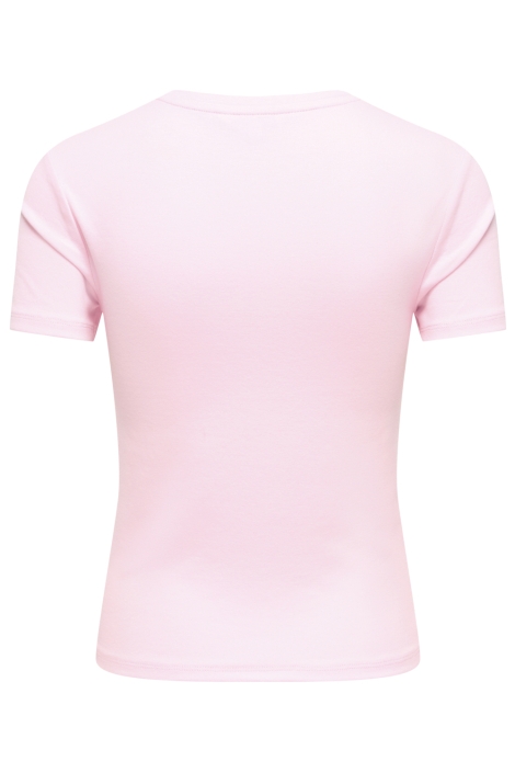 Only roze dames t-shirt | Achteraanzicht