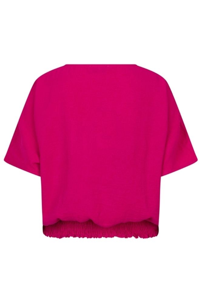 Lofty Manner roze dames t-shirt | Achteraanzicht