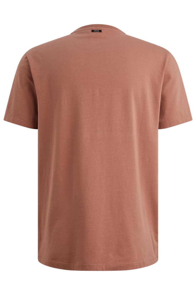 Vanguard koperen heren t-shirt | Achteraanzicht