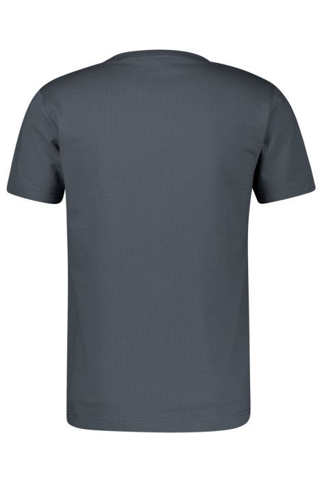 Lerros grijze heren t-shirt | Achteraanzicht
