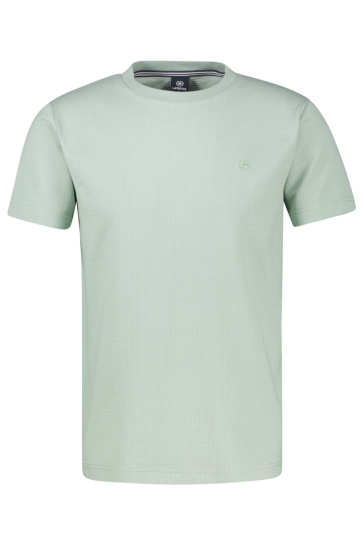 Lerros T-shirt T SHIRT VAN ZACHTE SEERSUCKER 2653064 613
