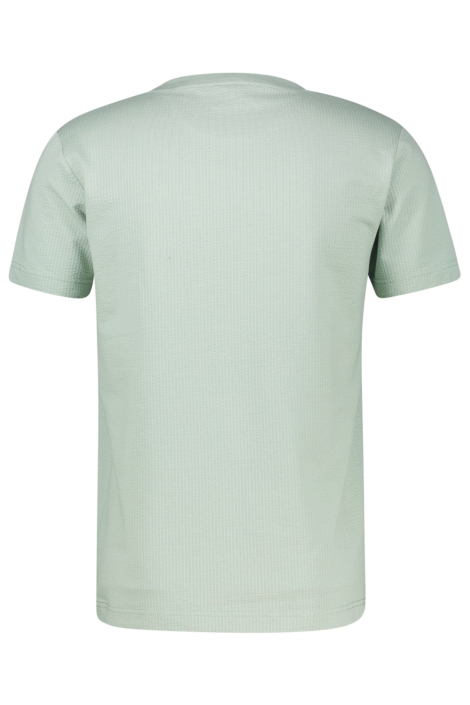 Lerros groene heren t-shirt | Achteraanzicht