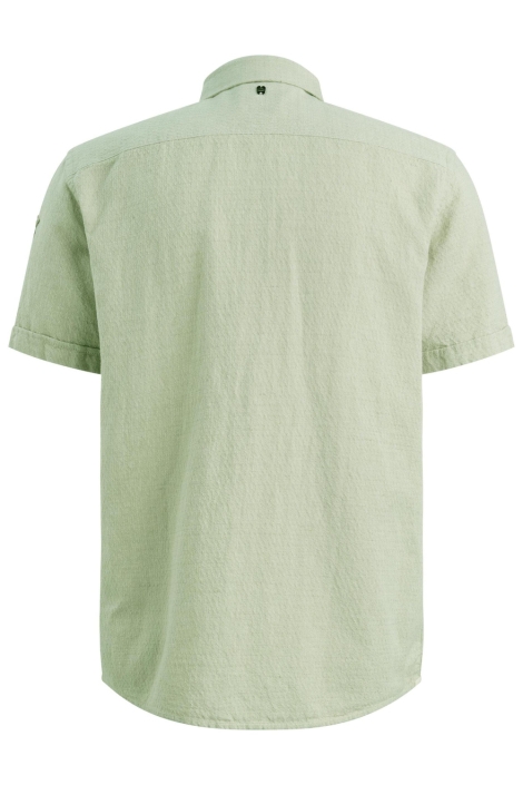 PME legend groene heren overhemd | Achteraanzicht