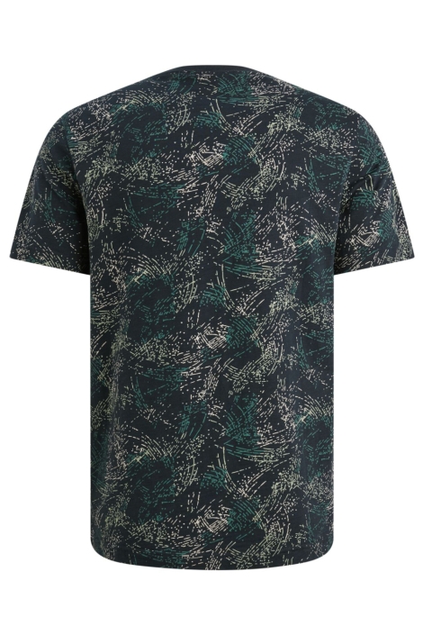 PME legend blauwe heren t-shirt | Achteraanzicht