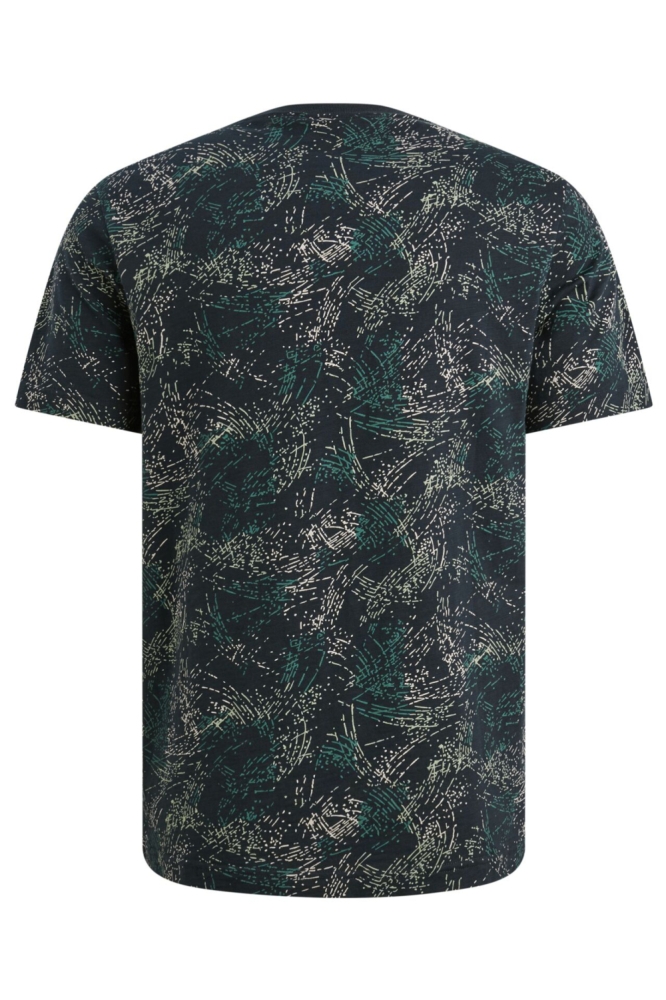 PME legend blauwe heren t-shirt | Achteraanzicht