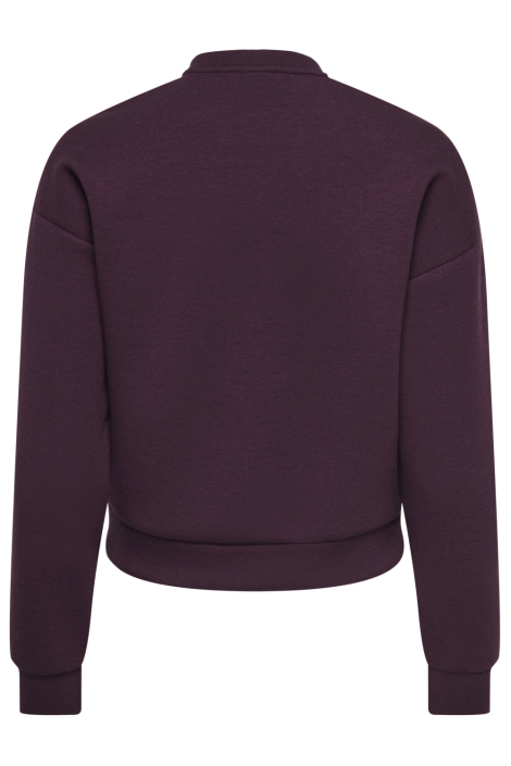 Only bordeaux dames vest | Achteraanzicht