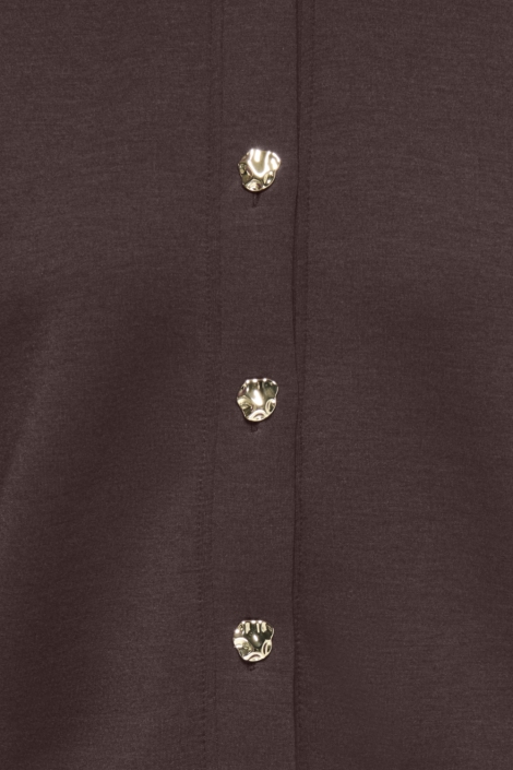 Only bruine dames vest | Close up