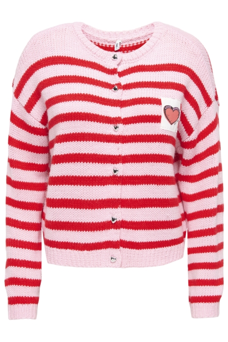 Only roze dames vest | Vooraanzicht