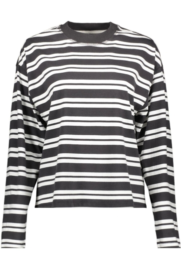 Only T-shirt ONLFREJA L/S STRIPE TOP CC JRS 15378328 Phantom/Freja new