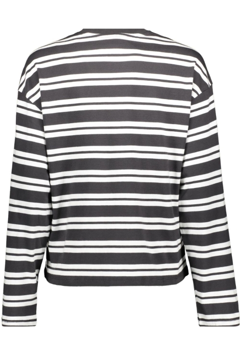 Only grijze dames t-shirt | Achteraanzicht
