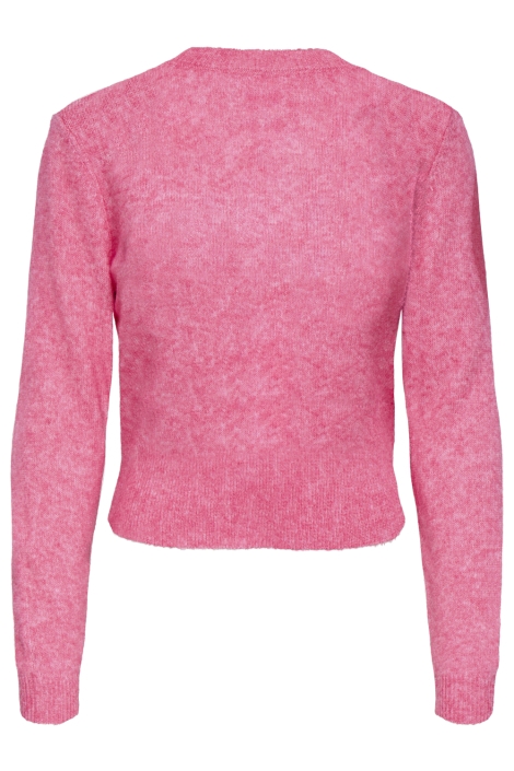 Only roze dames vest | Achteraanzicht