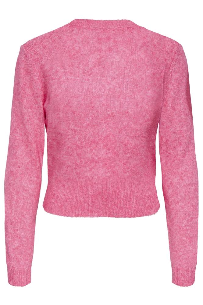 Only roze dames vest | Achteraanzicht