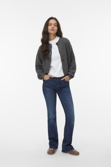 Vero Moda grijze dames vest | Model