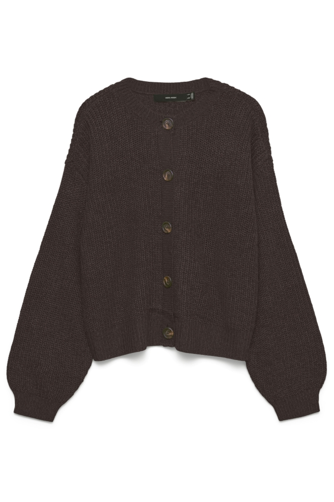 Vero Moda bruine dames vest | Vooraanzicht
