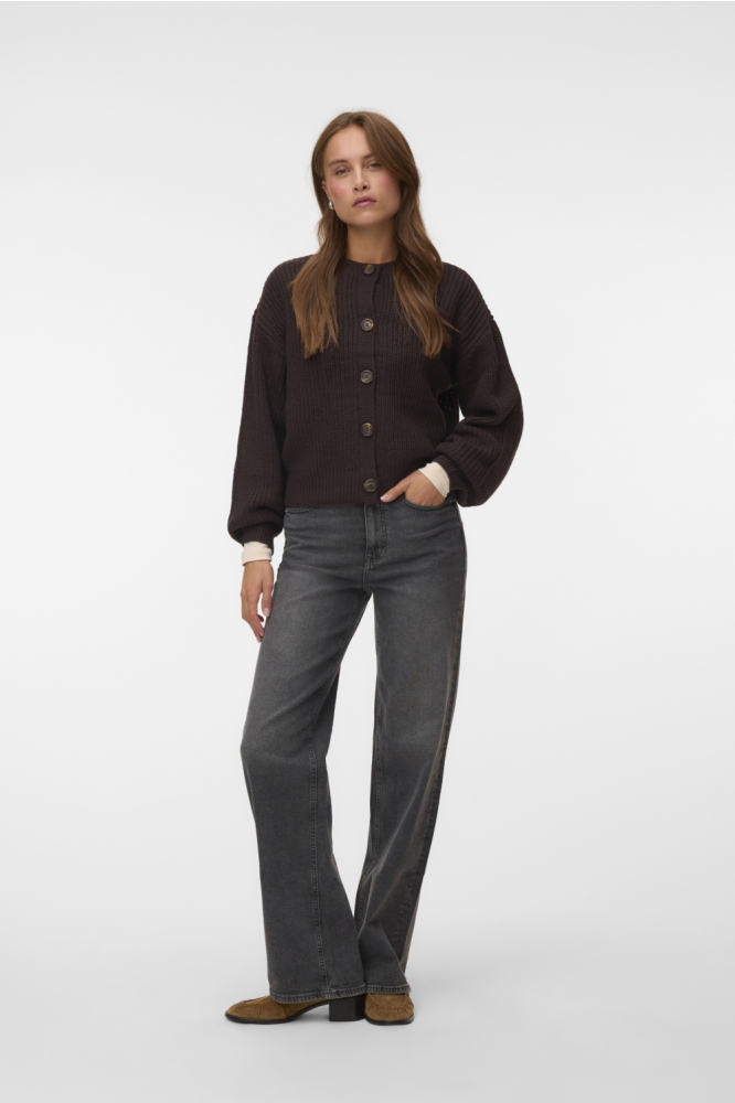 Vero Moda bruine dames vest | Model