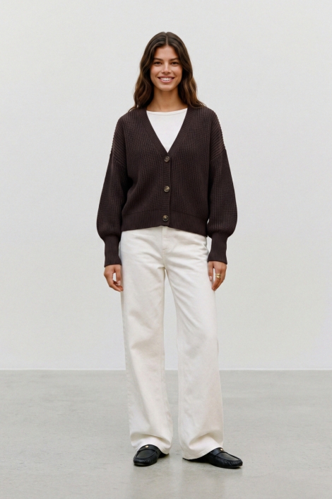 Vero Moda bruine dames vest | Model